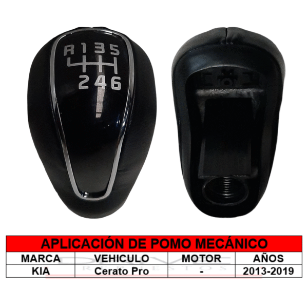POMO 6V CUERO KIA CERATO/PRO 2014/2019