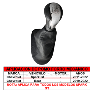 POMO FORRO SPARK GT CROMADO