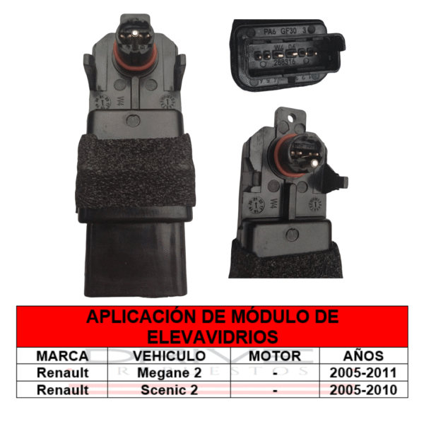 MODULO ELEVAVIDRIOS RENAULT MEGANE II