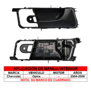 MANIJA INTERNA (R) OPTRA NEGRA 2004/2006