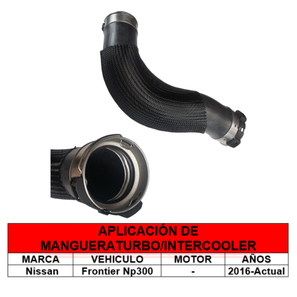 Obj MANGUERA LARGA ADMISIÓN TURBO/INTERCOOLER NP 300