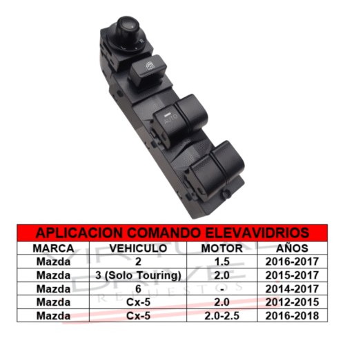 ELEVAVIDRIOS LF MAZDA 3 SKYACTIVE 2014-2017