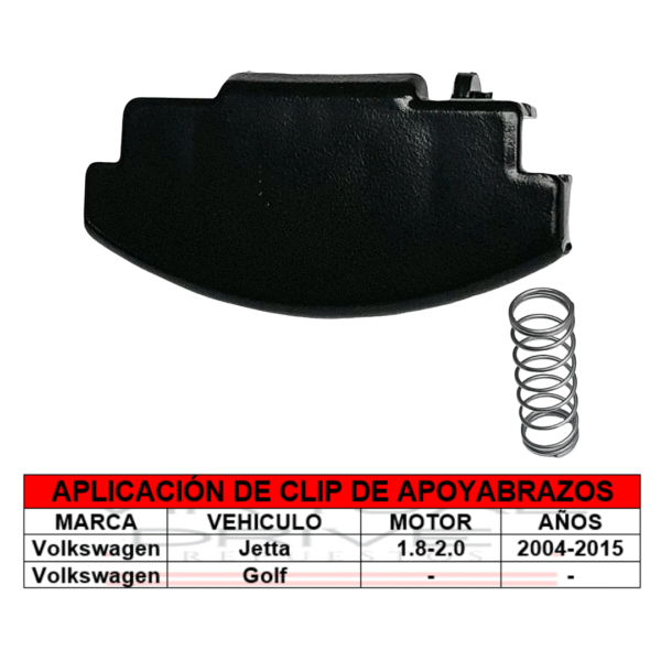 CLIP APOYABRAZOS JETTA