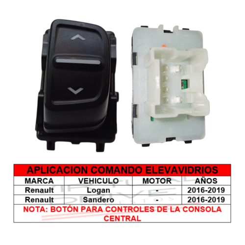 ELEVAVIDRIOS RF2 SANDERO, LOGAN 2017